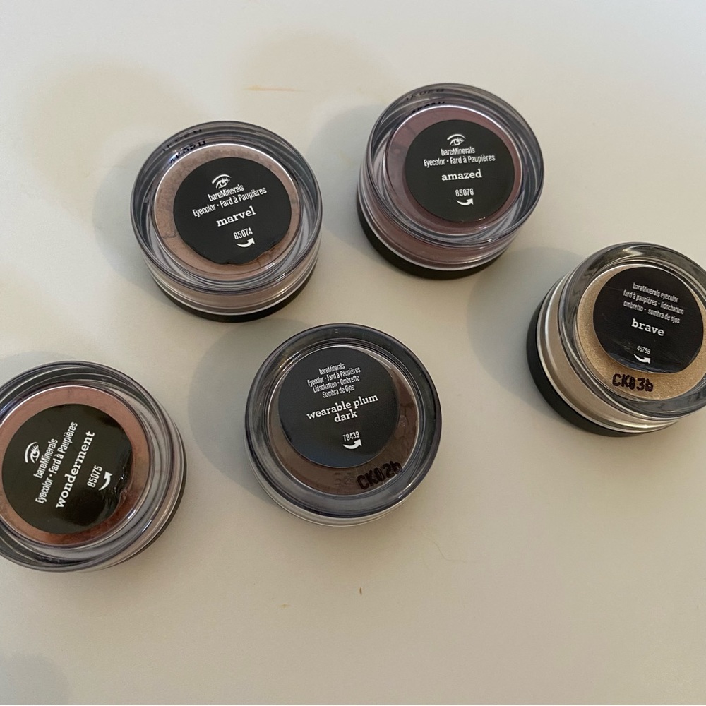 Bareminerals eyeshadow bundle 5 count